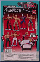 Kurt Angle from TNA - Deluxe impact! - Series  1 manufactured by Jakks Pacific [Back]