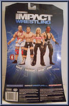 Kazarian from TNA - Deluxe impact! - Series  6 manufactured by Jakks Pacific [Back]