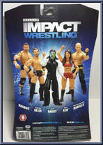 Jeff Hardy from TNA - Deluxe impact! - Series  9 manufactured by Jakks Pacific [Back]