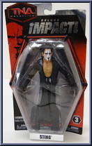 Sting from TNA - Deluxe impact! - Series  3 manufactured by Jakks Pacific [Front]