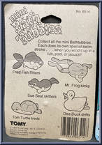 Mr. Frog from Tomy Tubbies - Mini Wind-Ups manufactured by Tomy [Back]