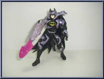 Batman (Fractal Armor) from Total Justice - Series 2 manufactured by Kenner [Loose]