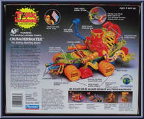Crusader Skater from Toxic Crusaders - Vehicles manufactured by Playmates [Back]