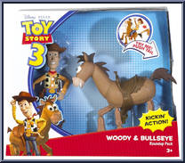 Woody & Bullseye Roundup Pack from Toy Story 3 - Basic Series manufactured by Mattel [Front]