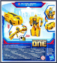 Bumblebee / B-127 from Transfomers One - 1-Step manufactured by Hasbro [Back]