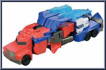 Hyper Surge Optimus Prime from Transformers - Adventure Series - Wave 16 manufactured by Takara [Loose]