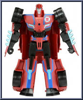 Hyper Surge Sideswipe from Transformers - Adventure Series - Wave 18 manufactured by Takara [Loose]