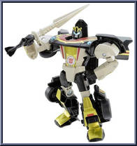 Sideswipe & Stepper from Transformers - Adventure Series - Wave  8 manufactured by Takara [Loose]