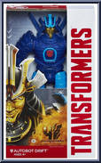 Drift (Autobot) from Transformers - Age of Extinction - Robots in Disguise - Titan Heroes manufactured by Hasbro [Front]