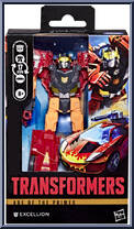 Excellion from Transformers - Age of the Primes - Deluxe Class manufactured by Hasbro [Front]