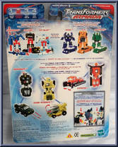 Adventure Team from Transformers - Armada - Mini-Con Teams manufactured by Hasbro [Back]