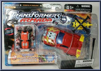Powerlinx Hot Shot with Powerlinx Jolt Action Figure
