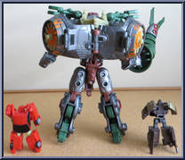 Predacon with Sideburn and Skidz from Transformers - Armada - Maxcon Assortment manufactured by Hasbro [Loose]