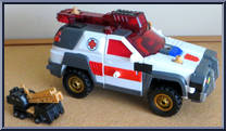 Red Alert with Longarm from Transformers - Armada - Maxcon Assortment manufactured by Hasbro [Loose]