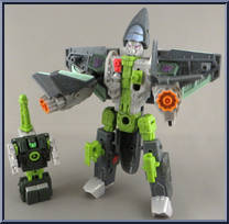 Thrust with Inferno from Transformers - Armada - Supercon Assortment manufactured by Hasbro [Loose]
