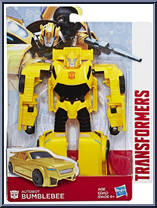 Bumblebee from Transformers - Authentics - Basic Series manufactured by Hasbro [Front]