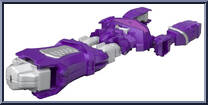 Shockwave from Transformers - Authentics - Titan Changer manufactured by Hasbro [Loose]