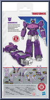Shockwave from Transformers - Authentics - Titan Changer manufactured by Hasbro [Back]