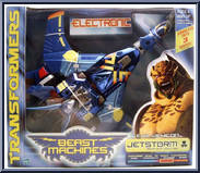 Jetstorm (Ultra) from Transformers - Beast Machines - Electronic manufactured by Hasbro [Front]