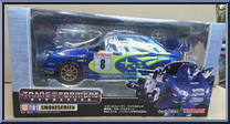 Smokescreen from Transformers - Binaltech - Basic Series manufactured by Takara [Front]