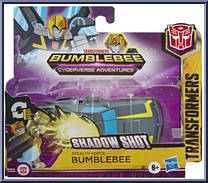Bumblebee (Stealth Force) from Transformers - Bumblebee Cyberverse Adventures - 1-Step Changers manufactured by Hasbro [Front]
