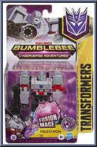 Megatron from Transformers - Bumblebee Cyberverse Adventures - Warrior Class manufactured by Hasbro [Front]