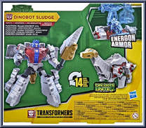 Sludge from Transformers - Bumblebee Cyberverse Adventures - Ultra Class manufactured by Hasbro [Back]