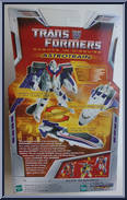 Astrotrain from Transformers - Classics - Deluxe manufactured by Hasbro [Back]