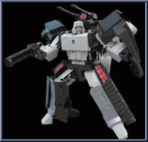 Megatron H.I.S.S. Tank / Baroness from Transformers - Collaborative - G.I. Joe manufactured by Hasbro [Loose]