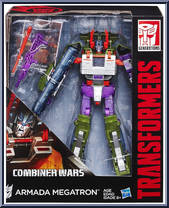 Megatron (Armada) from Transformers - Combiner Wars - Leader Class manufactured by Hasbro [Front]
