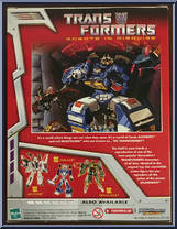 Soundwave from Transformers - Commemorative - Series 10 manufactured by Hasbro [Back]