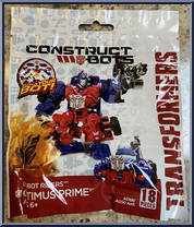 Optimus Prime from Transformers - Construct-Bots - Dinobot Riders manufactured by Hasbro [Front]