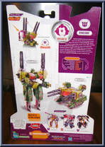 Demolishor (Primus Unleashed) from Transformers - Cybertron - Deluxe Class manufactured by Hasbro [Back]