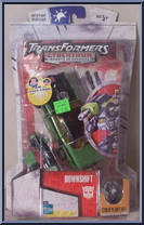 Downshift from Transformers - Cybertron - Deluxe Class manufactured by Hasbro [Front]