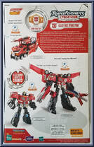 Galaxy Force Optimus Prime from Transformers - Cybertron - Leader Class manufactured by Hasbro [Back]