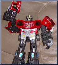 Galaxy Force Optimus Prime from Transformers - Cybertron - Leader Class manufactured by Hasbro [Loose]