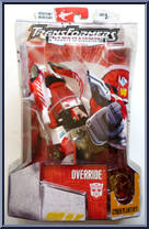 Override from Transformers - Cybertron - Deluxe Class manufactured by Hasbro [Front]