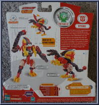 Repugnus from Transformers - Cybertron - Scout Class manufactured by Hasbro [Back]