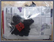 Skywarp from Transformers - Cybertron - Exclusives manufactured by Hasbro [Back]