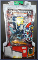 Snarl from Transformers - Cybertron - Deluxe Class manufactured by Hasbro [Front]