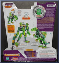 Undermine from Transformers - Cybertron - Scout Class manufactured by Hasbro [Back]