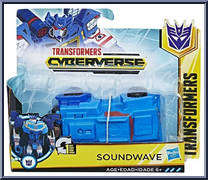 Soundwave from Transformers - Cyberverse - 1-Step Changers manufactured by Hasbro [Front]