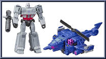 Megatron / Chopper Cut from Transformers - Cyberverse - Power of the Spark - Battle Class manufactured by Hasbro [Loose]