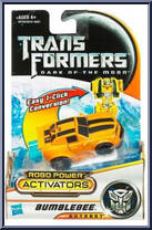 Bumblebee from Transformers - Dark of the Moon - Robo Power Activators manufactured by Hasbro [Front]