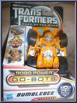 Bumblebee from Transformers - Dark of the Moon - Robo Power Go-Bots manufactured by Hasbro [Front]