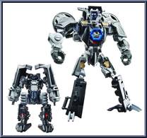 Sergeant Noble / Tailpipe & Pinpointer from Transformers - Dark of the Moon - Mechtech Human Alliance manufactured by Hasbro [Loose]