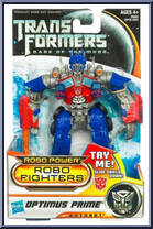 Optimus Prime from Transformers - Dark of the Moon - Robo Power Robo Fighters manufactured by Hasbro [Front]