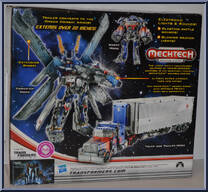 Optimus Prime from Transformers - Dark of the Moon - Mechtech Ultimate manufactured by Hasbro [Back]