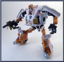Optimus Prime with Comettor from Transformers - Dark of the Moon - Mechtech Voyager manufactured by Hasbro [Loose]