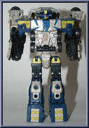 Barricade (Combo D5) from Transformers - Energon - Powerlinx Battles - Deluxe Class manufactured by Hasbro [Loose]